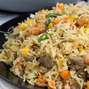 Coconut Fried Rice Meat