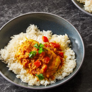 Curry Rice with Fish